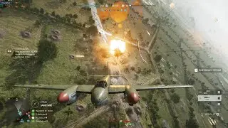 Battlefield 5: Conquest NEW PLANE with a 4,000lb BOMB! - Mosquito [2K]