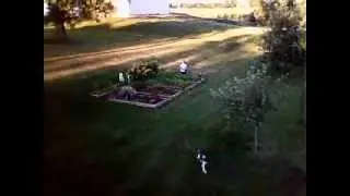 first time out with air hoggs r/c plane.