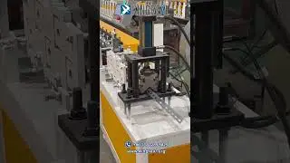 Slotted Angle Rack Roll Forming Machine | Steel Rack Shelves Automatic Making Machine