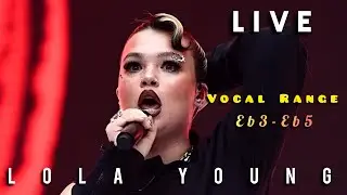 Lola Young: Live Vocal Range (Eb3-Eb5)