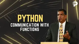 Communication with functions | Python by Yashwant Kanetkar | Programming Hub 