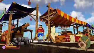 One Piece World Seeker - Chapter 15: Protect All - Defeat All Robots in Every Location Walkthrough