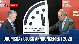 Doomsday Clock 2026 announcement