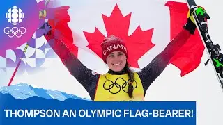 'Incredible': Marielle Thompson named one of Team Canada's Olympic flag-bearers | #CBCSports