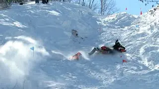 WHATEVER YOU DO, DON'T LET GO! | Just Snowmobiles