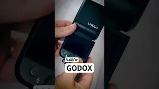 Nuevo Flash GODOX V480 ! Ansioso por aprender a usarlo. #flash #speedlight #canon #fotografo #film