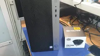 Замена Cooler Master i70C в HP ProDesk 400 G4