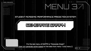 Student Academic Performance Prediction System (SAPPS)