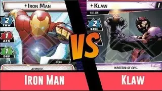 Iron Man & Klaw Gameplay Marvel Snap! (Gold Conquest)