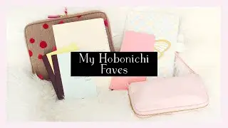 My Hobonichi Favorites | Cousin, Weeks, and A6 Techo, Drawer Pouches and accessories!