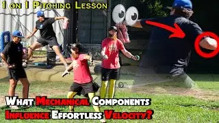 Glove Side Mechanics + Effortless Velocity | LESSON