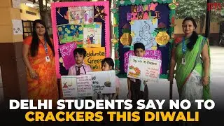 Delhi&rsquo;s young voices lead call for a cracker-free Diwali amid rising pollution concerns