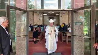 Memorial Day Mass at Holy Cross Cemetery in San Antonio, TX