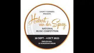Hubert van der Spuy National Music Competition 2025