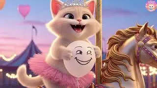 🌙 Puffy Cat Bedtime Rhyme &ndash; Where Twinkling Dreams Softly Spread ✨🌙 Sleepy Night Song