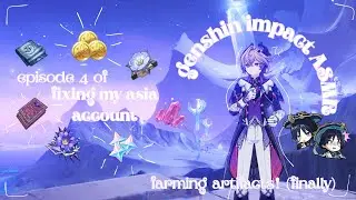Genshin ASMR Ep. 4 of Fixing My Genshin Impact Account | Clicky Whisper Rambles + Mouth Sounds