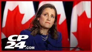 Finance Minister Chrystia Freeland to present fall economic statement
