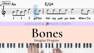 Imagine Dragons - Bones | Course Preview | Piano Tutorial (EASY)
