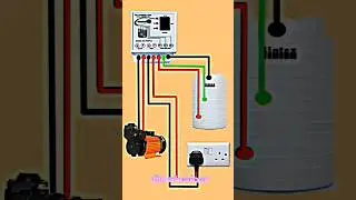 automatic motor starter connection wiring #motorstarter #starter #ytshorts#@mselectric192