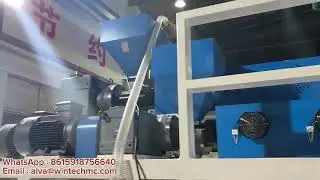 Stretch Film Production Line/ 100% Recycled Pellets Testing PCR Stretch Film Machine #wintech