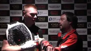 Post-Fight Interview with Joe Millward after M4TC 21