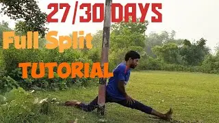 27/30 Days Full Split Tutorial| 30 Days Middle Split Tutorial|Full Split| #split @Fitness-is-life