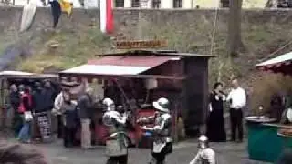 Ritterkampf in Nossen echte schl&auml;ge