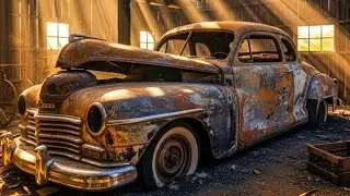 ASMR Car Restoration! Full Restoration of a 77-Year-Old 1948 Plymouth Special Deluxe from Fire