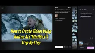 How to Create MiniMax Videos - Step-By-Step Tutorial