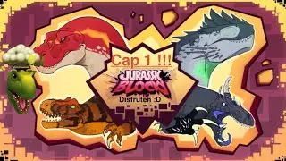 JUGANDO JURASSIC BLOCKY CON UN AMIGO (PARTE 1)