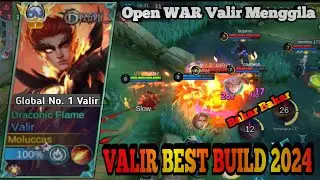 VALIR FULL DAMAGE BIKIN LAWAN BERASA KERTAS❗ VALIR BEST BUILD 2024