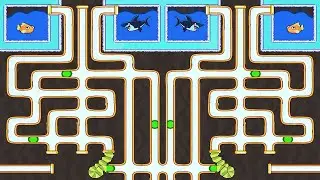 Save the Fish Game || Pull the Pin || All Levels 3006-3035 fishdom ##205