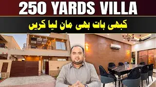 🏡 250 Yards Luxury Villa Tour | Never Agree to Anything! 😱 | Precinct 6 Bahria Town Karachi #home