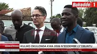 Ab'omukago gwa Bulaaya bakyalidde aba NUP Boogedde ku nsonga ezitali zimu n'eddembe (Peter Kanyike) 