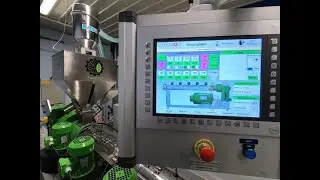 Automatic Extrusion Line for PVC corner profiles, fiberglass mesh  ultrasonic welding, punching
