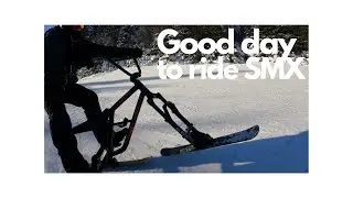 Good Day to Ride a SMX - Hillstrike Snowtrike