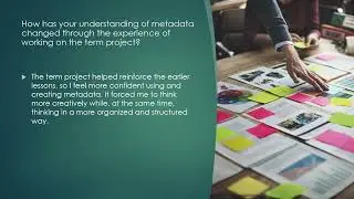 Metadata Term Project Presentation