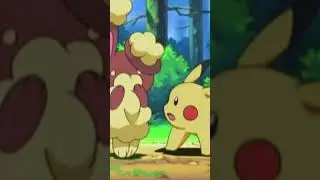 Buneary being shy #pokemon #pikachu #buneary #pokemonclips #shorts