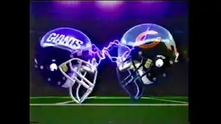 New York Giants Vs Chicago Bears, MNF 09/21/1992