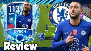 ZIYECH 113 RW REVIEW AND GAMEPLAY PRE SEASON FREEZE FIFA MOBILE 21 | HAKIM ZIYECH FIFA MOBILE