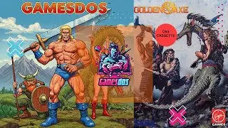 Golden Axe Gameplay Commodore 64 HD 1080p