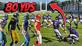 Attempting to Break the World Record Field Goal Kick with EVERY NFL Kicker in Madden 22&hellip;