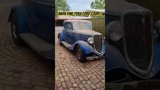 Barn find 1934 Ford Coupe!!! #car  #barnfind #abandoned #hotrod #oldcar #ford #customcar