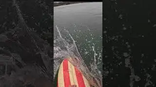 🏄&zwj;♂️ Hang 5 Practice on Da 10ft Johnny Rice: Carlsbad, CA #surfing #shorts