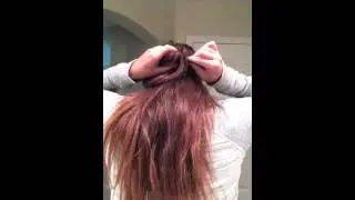 Pull through pony tail