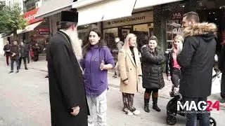 MAG24.GR - Βόλτα του Συμεών στην αγορά της Λαμίας