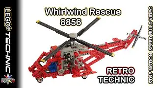 LEGO 8856 Whirlwind Rescue Speed Build Stop Motion Video | LEGO Technic 8856 | Vintage LEGO Technic
