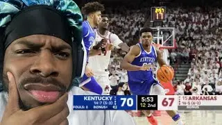 KENTUCKY @ ARKANSAS FULL GAME HIGHLIGHTS|JANUARY 31st 2026|College Basketball REACTION!