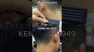 💈WIMARK vs KEMEI TRIMER  OUTLINE  😱💇✂️ #barbershop #barberjo #music