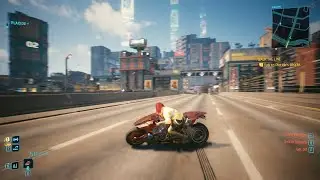 Akira Slide Cyberpunk 2077 with Female V